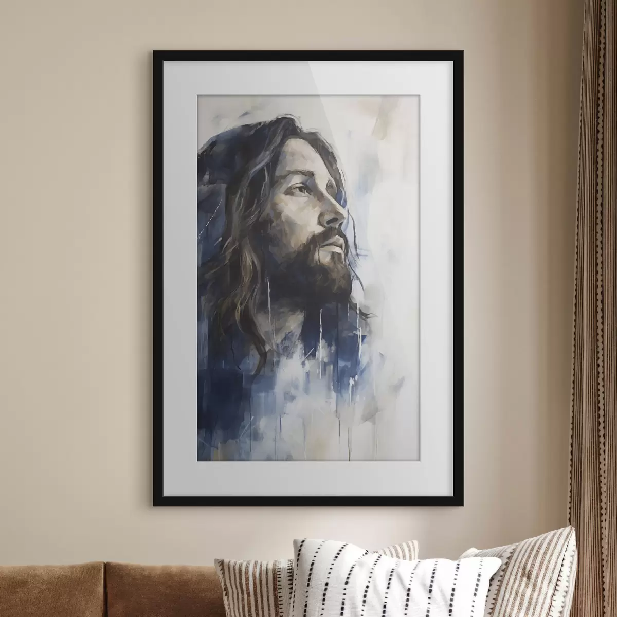 Plakat Jezus, obraz naśladowczy f50672