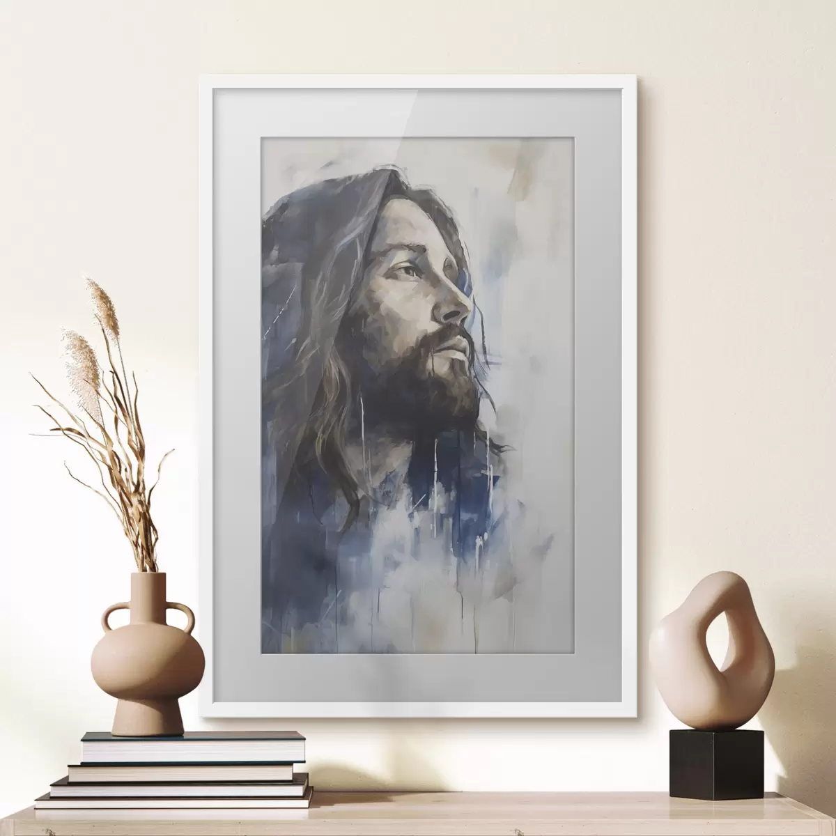 Plakat Jezus, obraz naśladowczy f50672