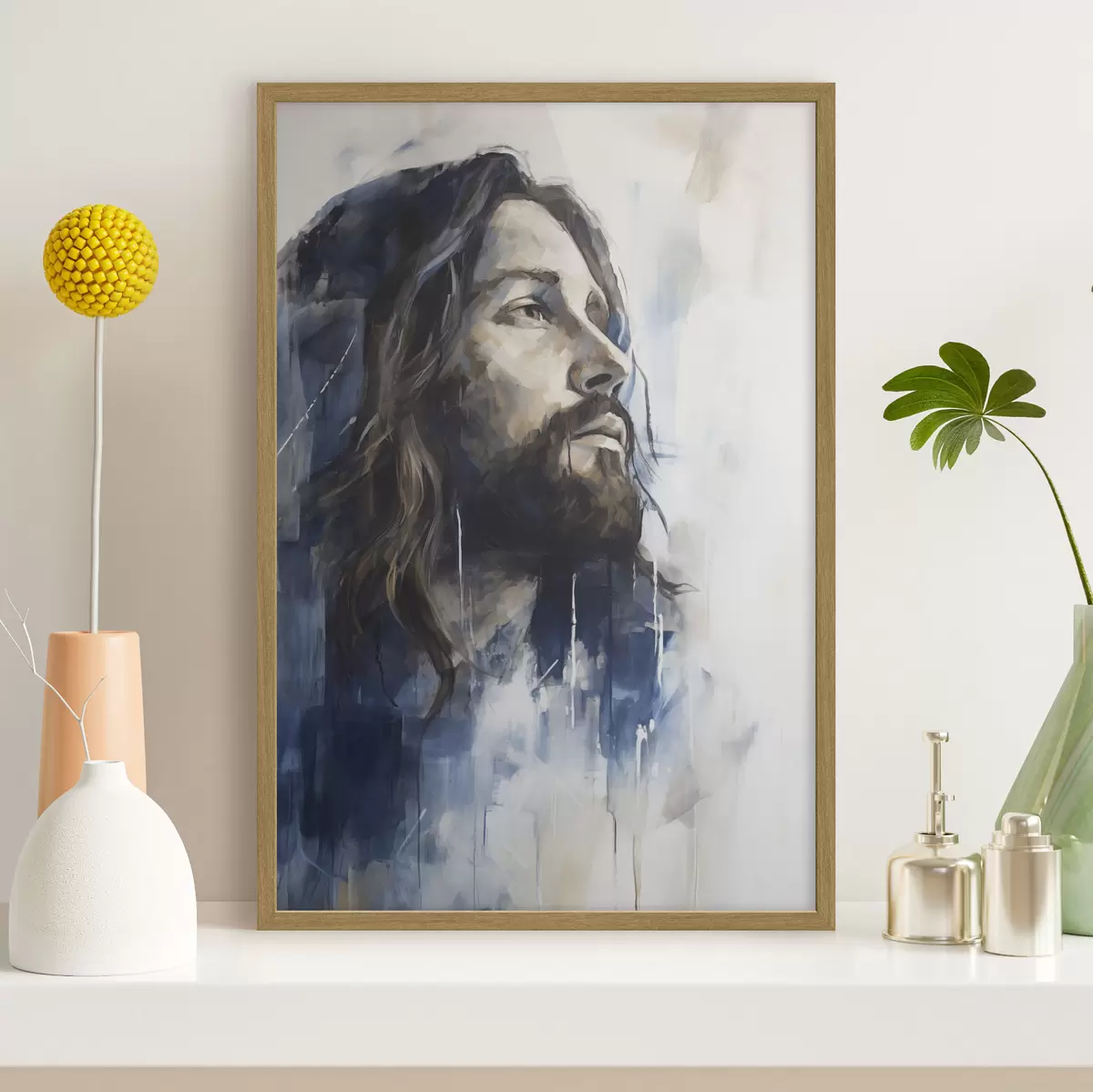 Plakat Jezus, obraz naśladowczy f50672