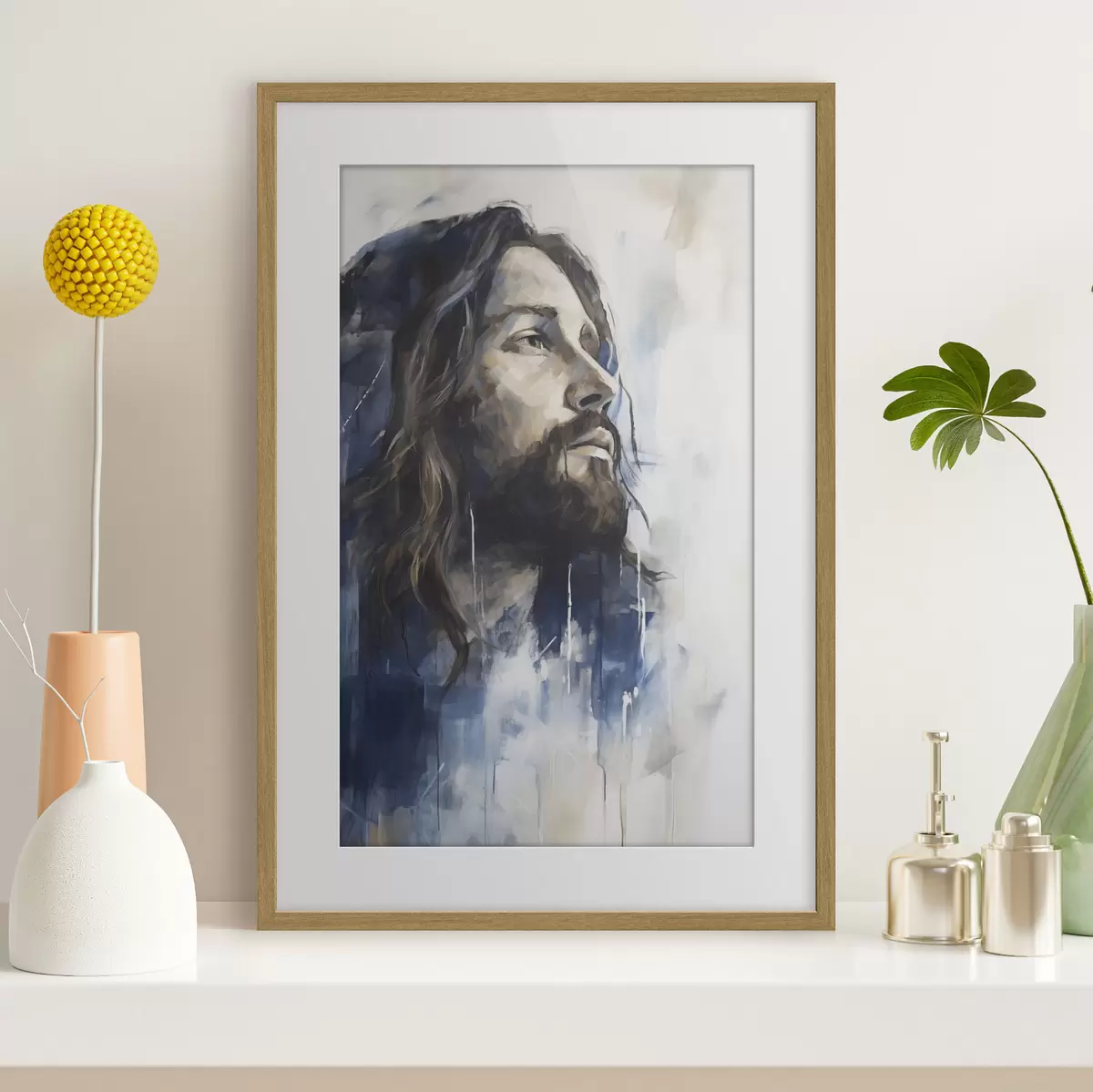 Plakat Jezus, obraz naśladowczy f50672