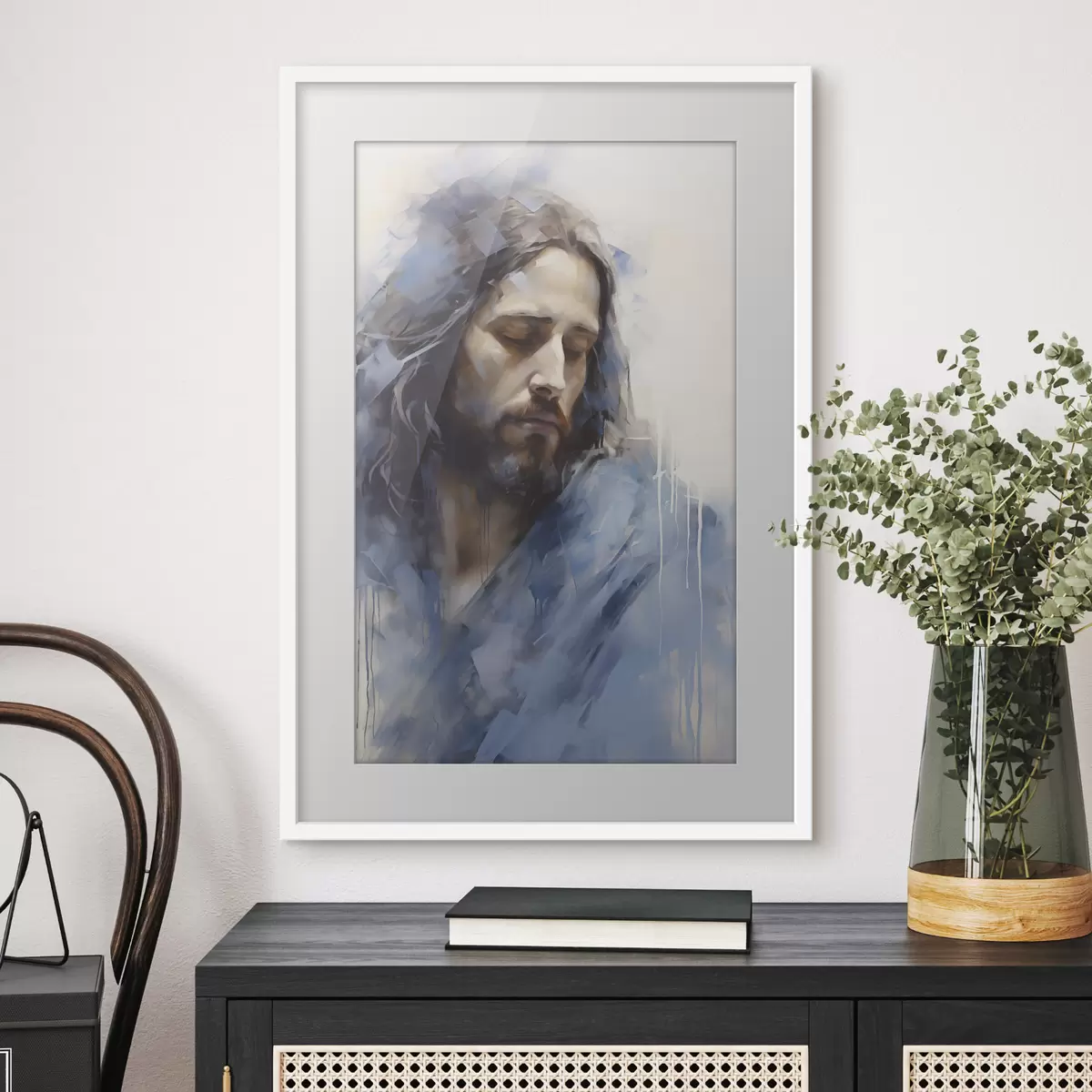 Plakat Jezus, obraz naśladowczy f50673