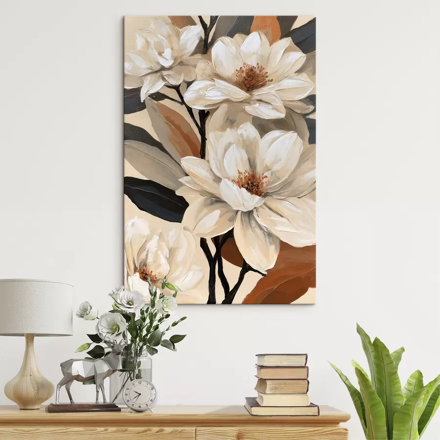 Obraz Magnolie w stylu vintage s50684