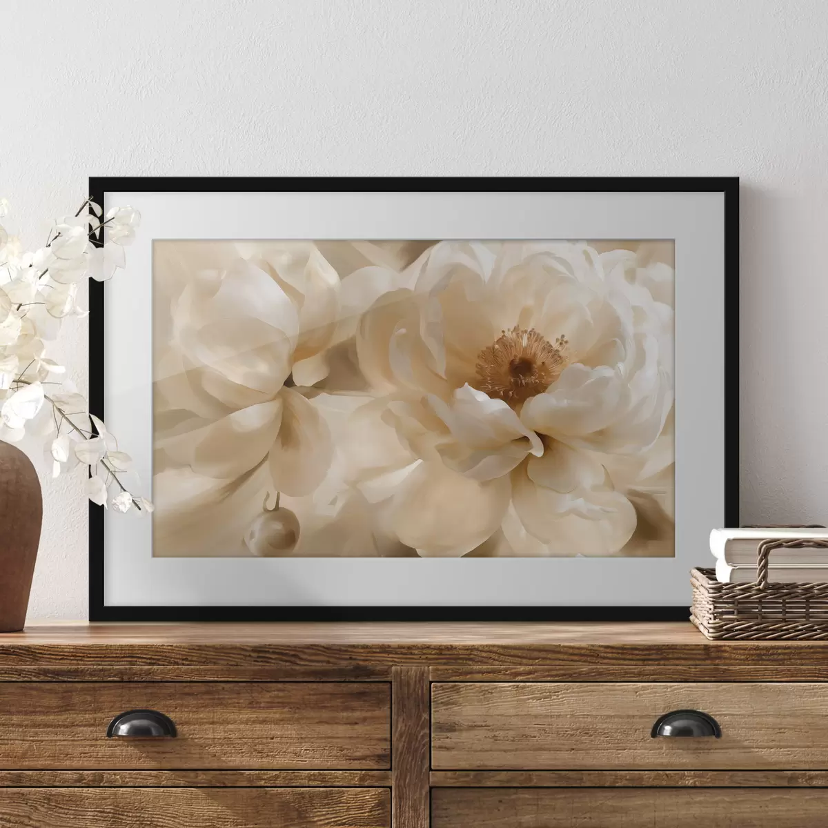 Plakat Piwonie f50683