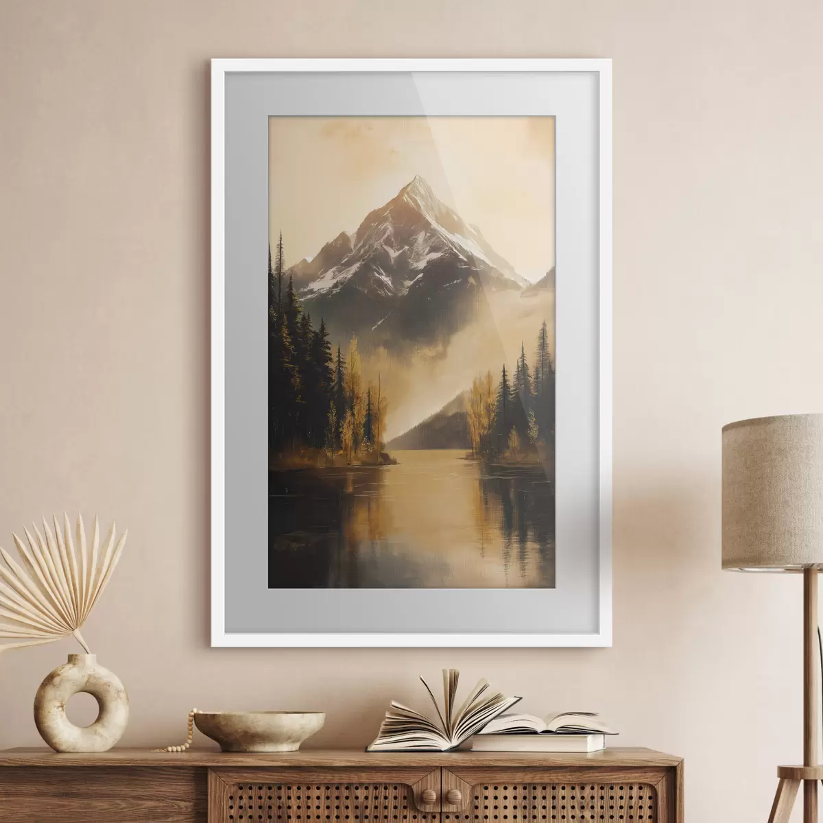 Plakat Jezioro Górskie f50688