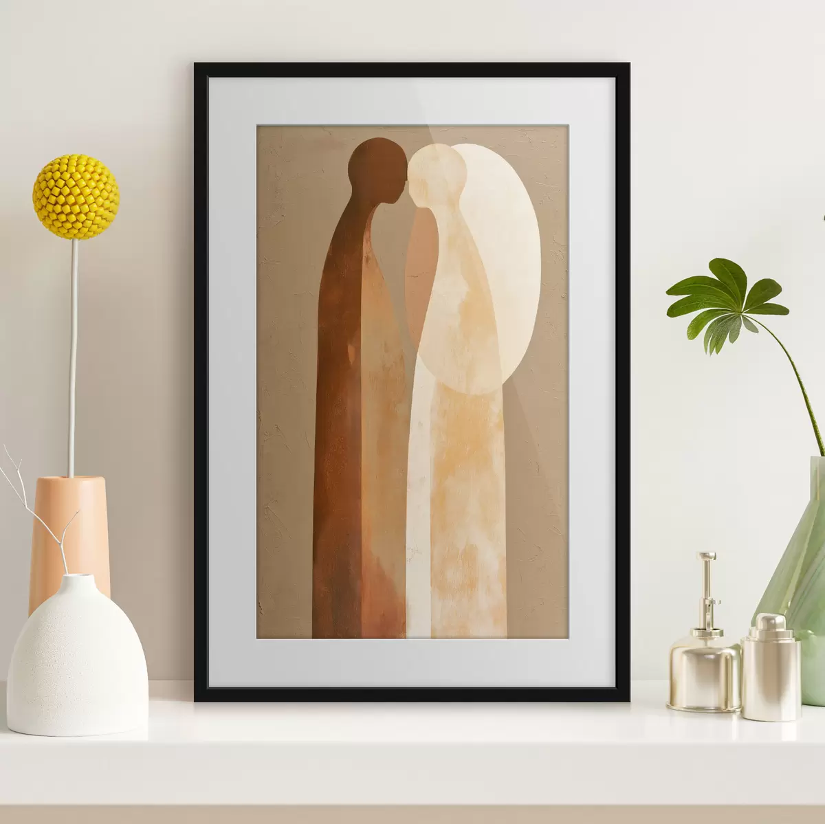 Plakat Sylwetki ludzi f50699