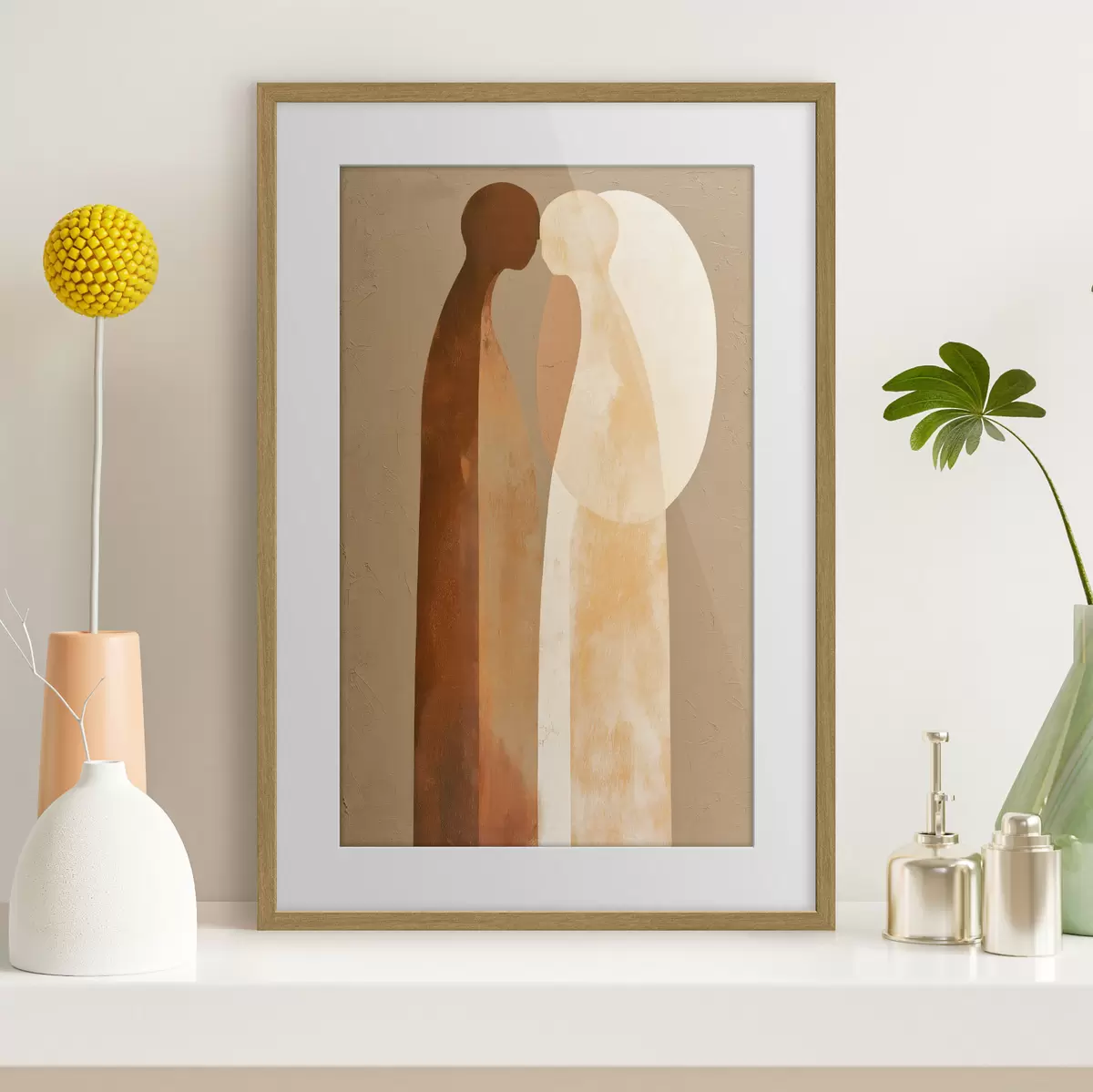 Plakat Sylwetki ludzi f50699