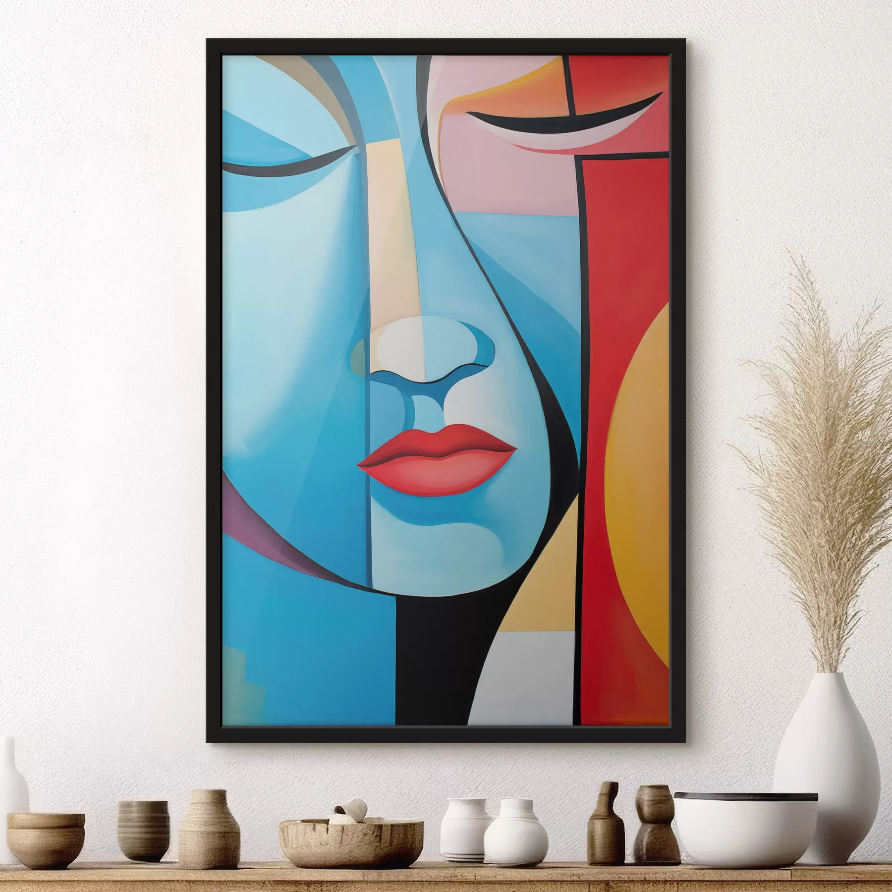 Fototapeta Abstrakcyjna twarz f50700