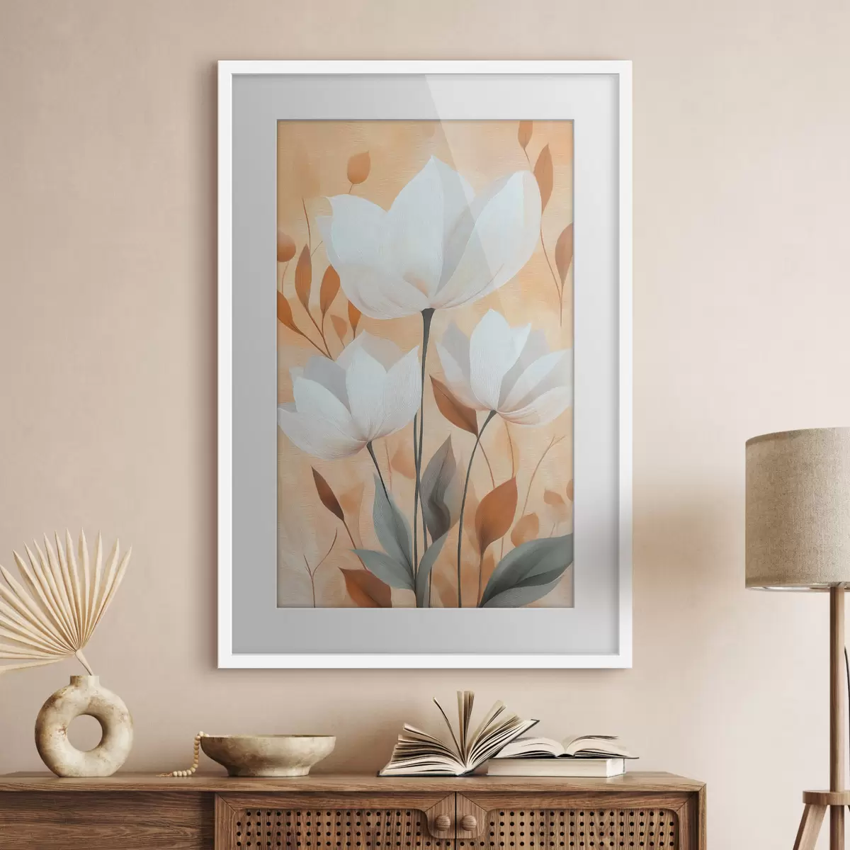 Plakat Kwiaty lotosu f50702