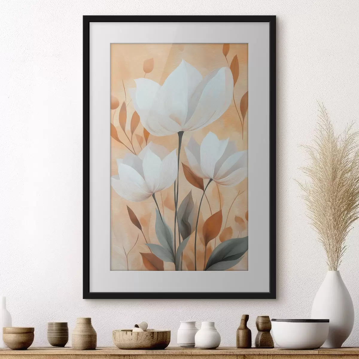 Plakat Kwiaty lotosu f50702