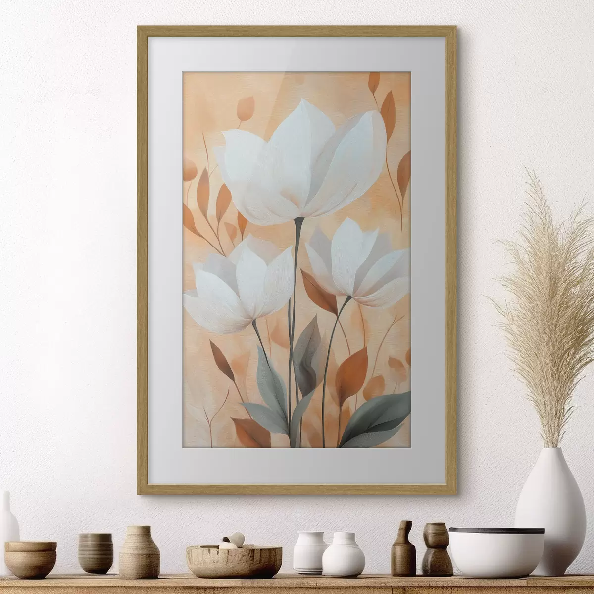 Plakat Kwiaty lotosu f50702