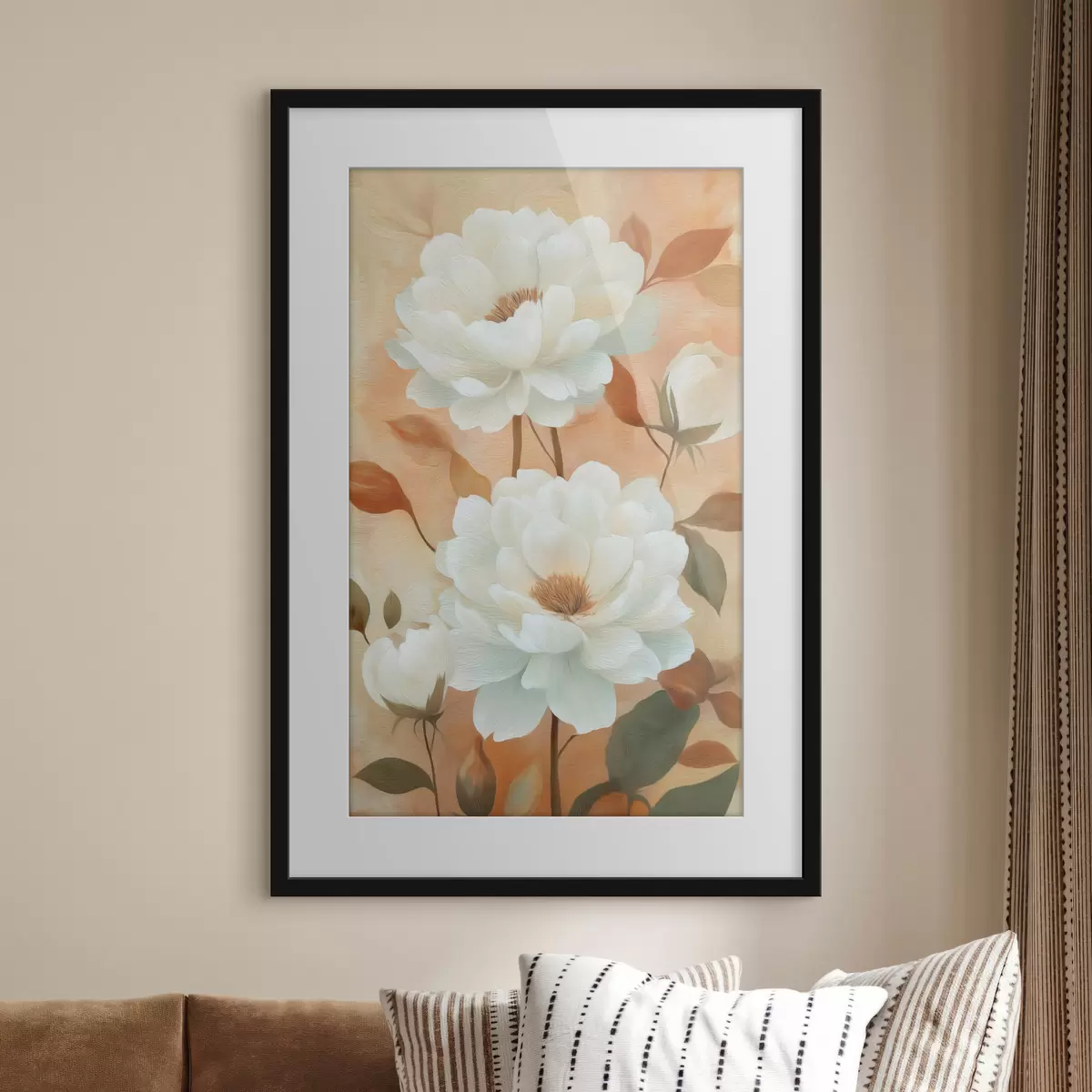 Plakat Piwonie f50703