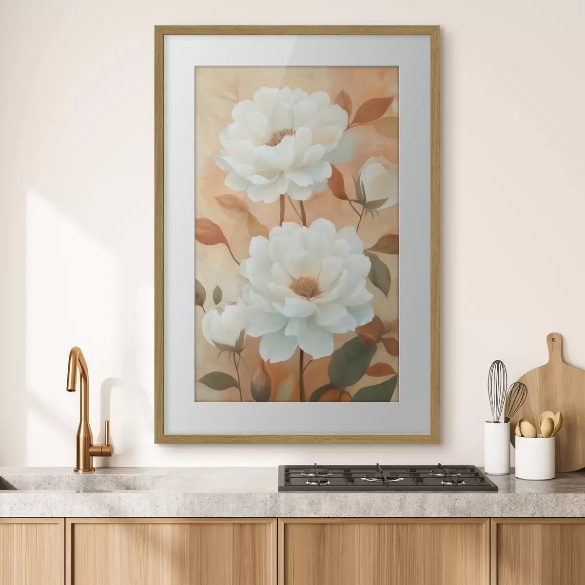 Plakat Piwonie f50703