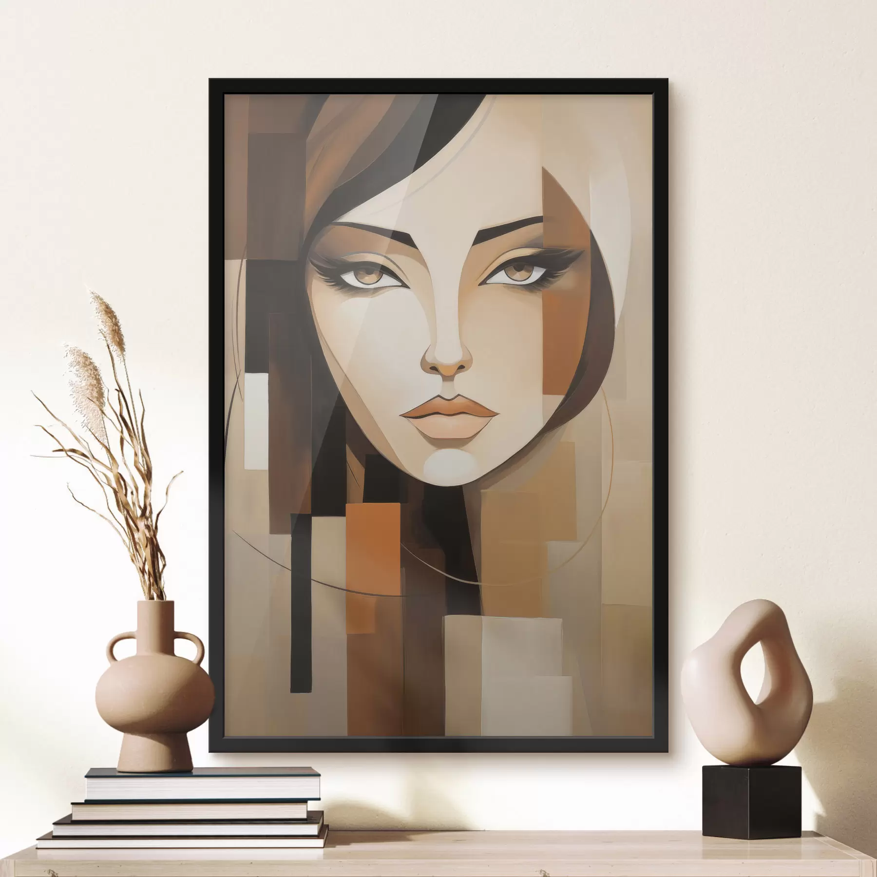 Fototapeta Abstrakcyjny portret kobiety f50821
