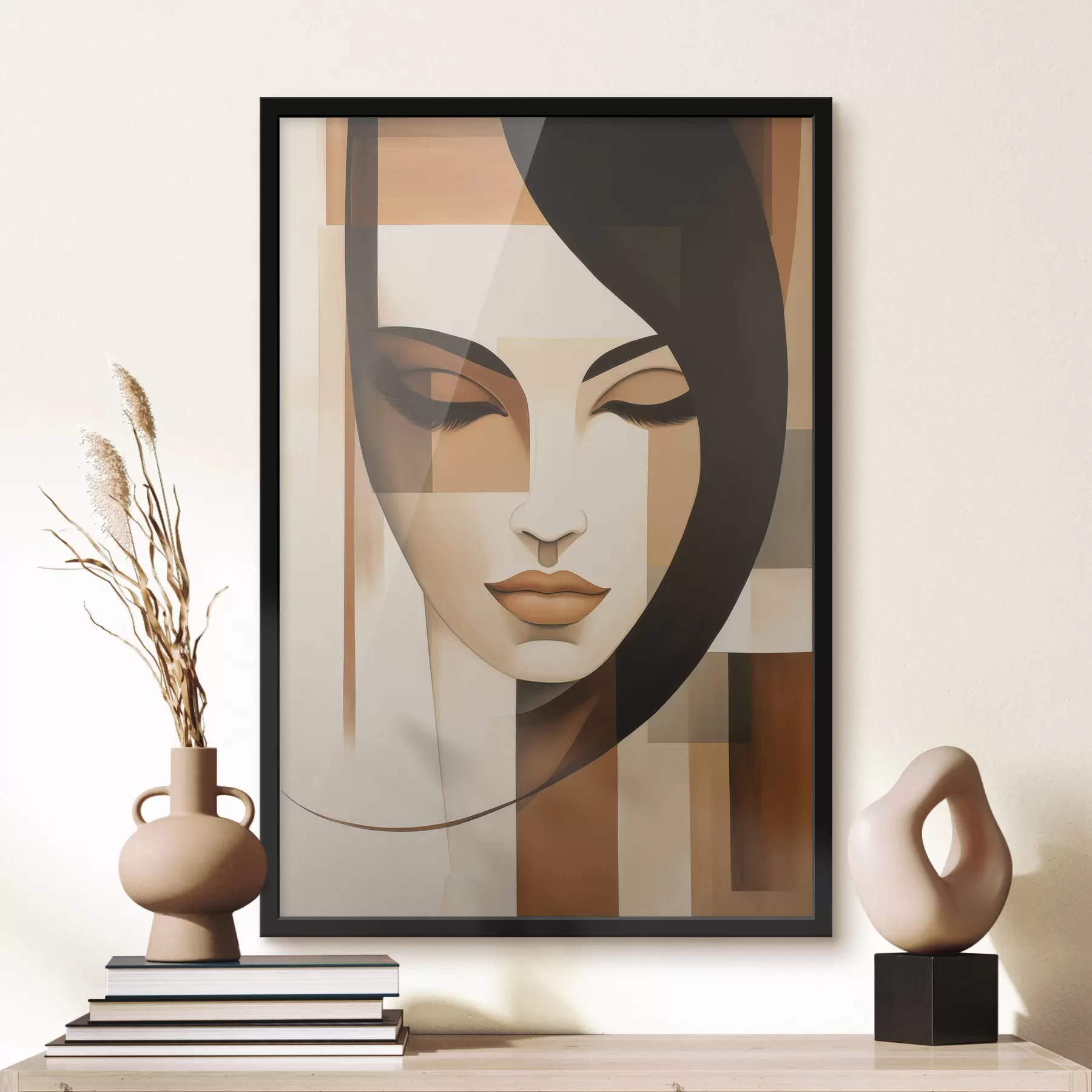 Fototapeta Abstrakcyjny portret kobiety f50822