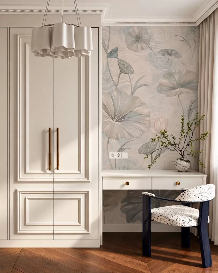 Fototapeta Pastelowy lotos w05808