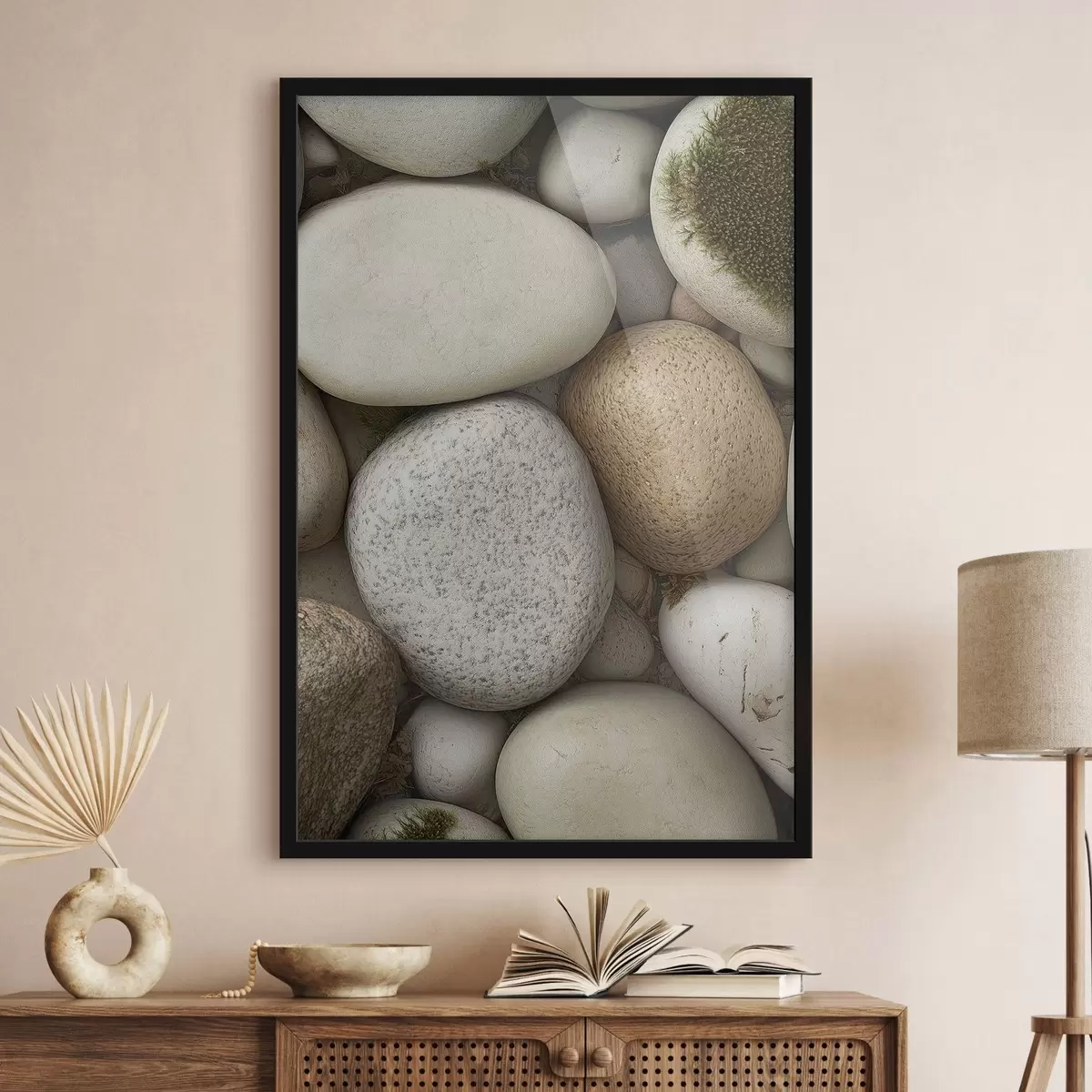 Plakat Kamyczki morskie i harmonia spa f50759