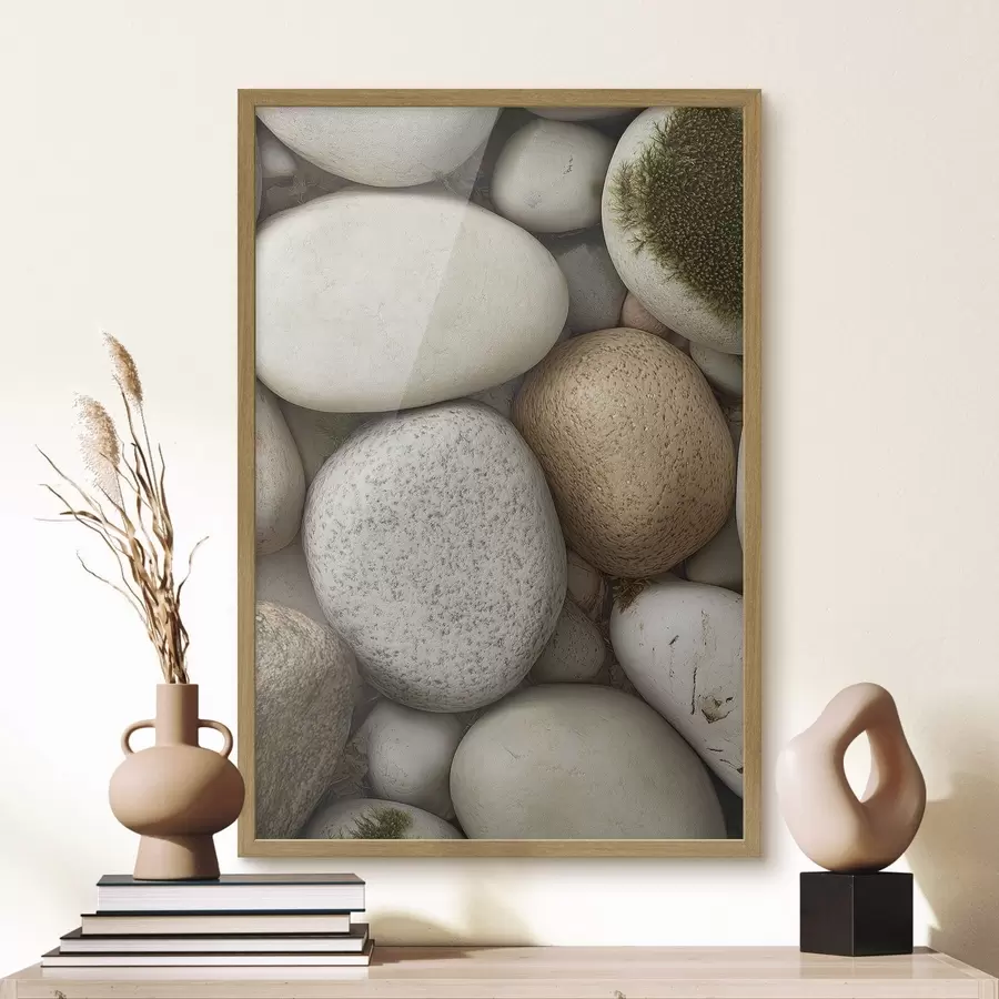 Fototapeta Kamyczki morskie i harmonia spa f50759