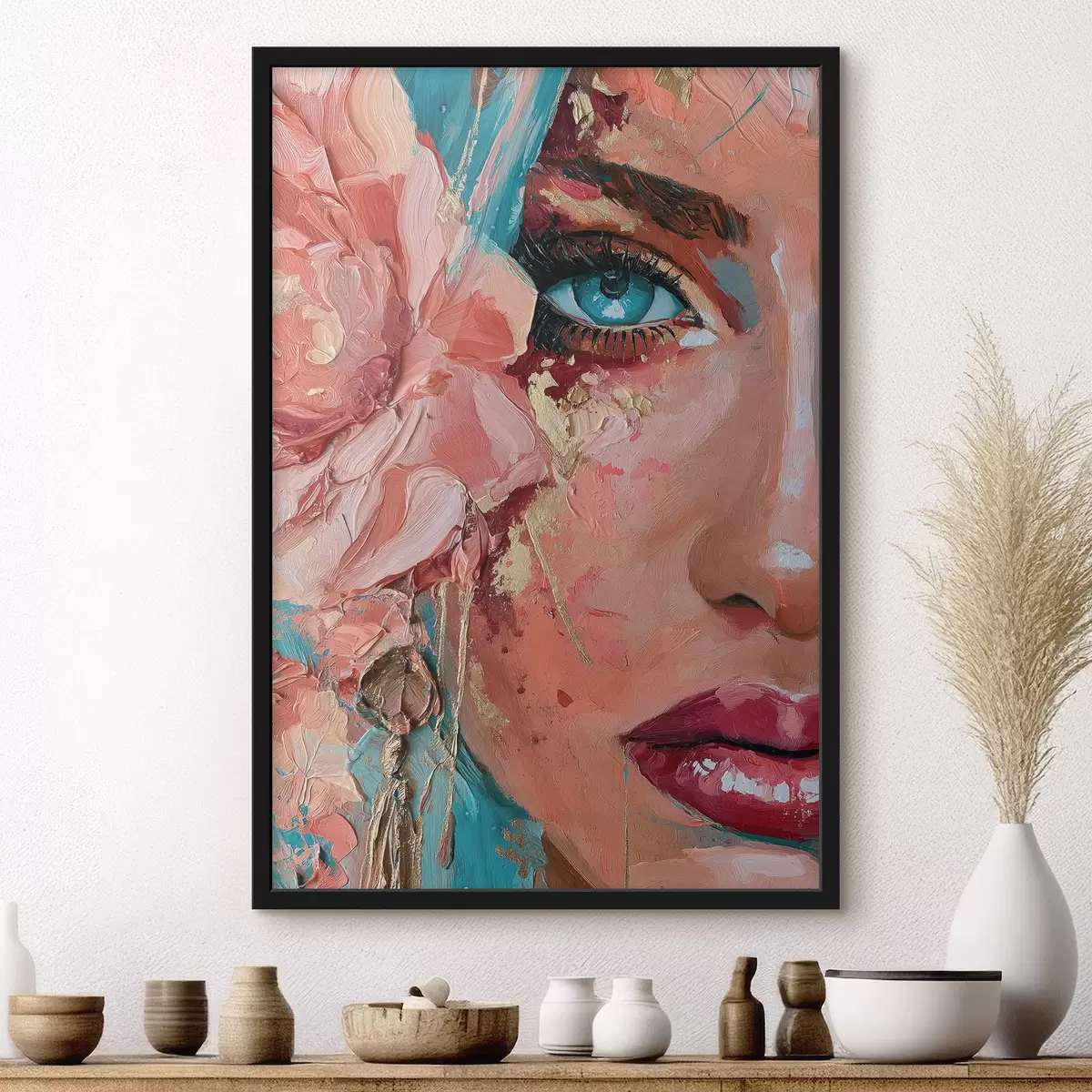 Plakat Niebieskie oko f50895