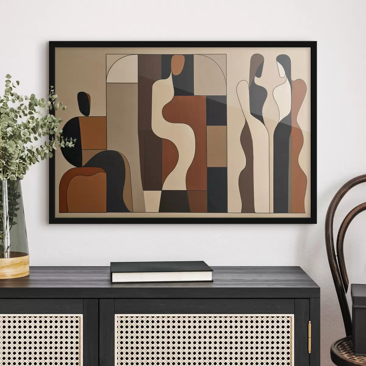 Plakat Abstrakcyjne figury f50906