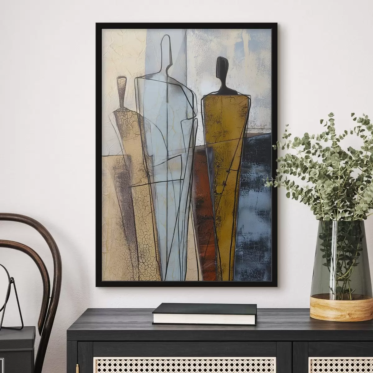 Plakat Liczby abstrakcyjne f50719