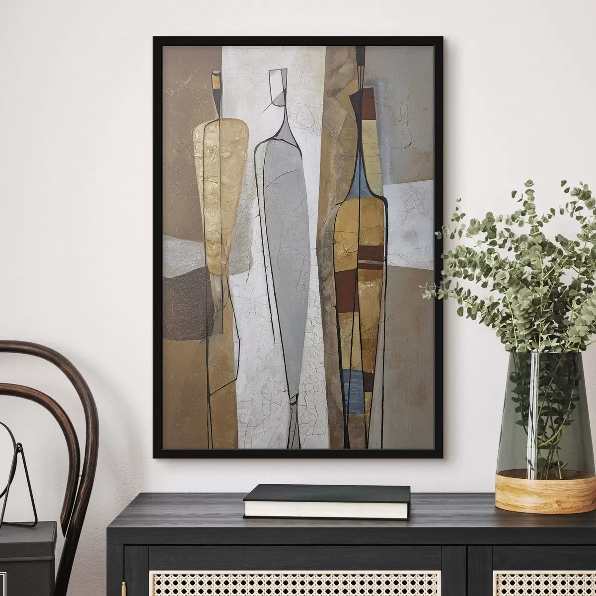 Plakat Liczby abstrakcyjne f50720