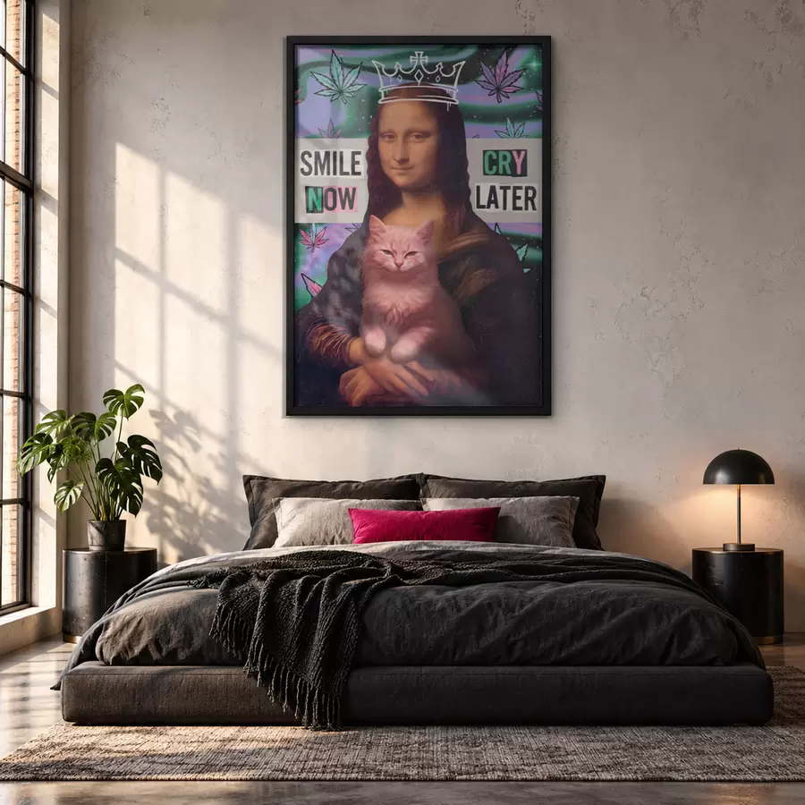 Fototapeta Mona z charakterem f50650