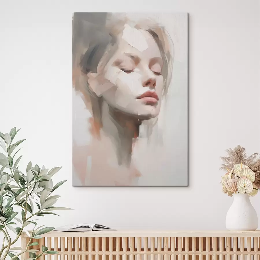 Obraz Abstrakcyjny portret s50978