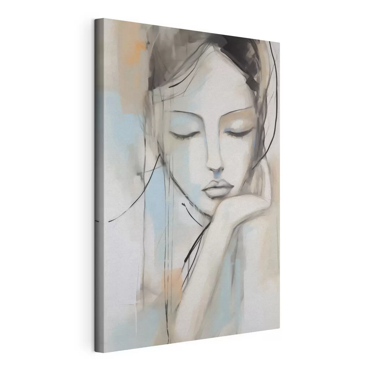 Obraz Portret abstrakcyjny, imitacja obrazu s50980