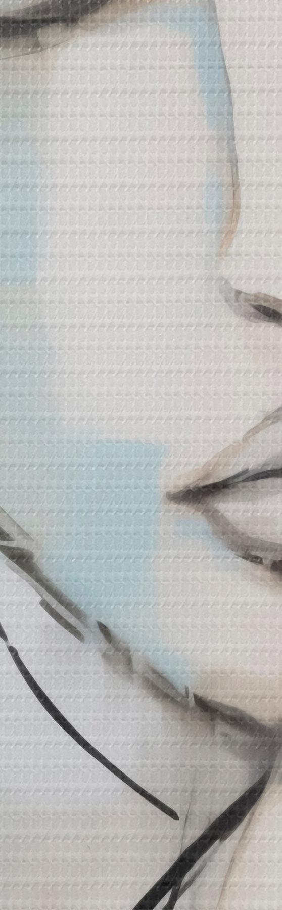 Obraz Portret abstrakcyjny, imitacja obrazu s50980