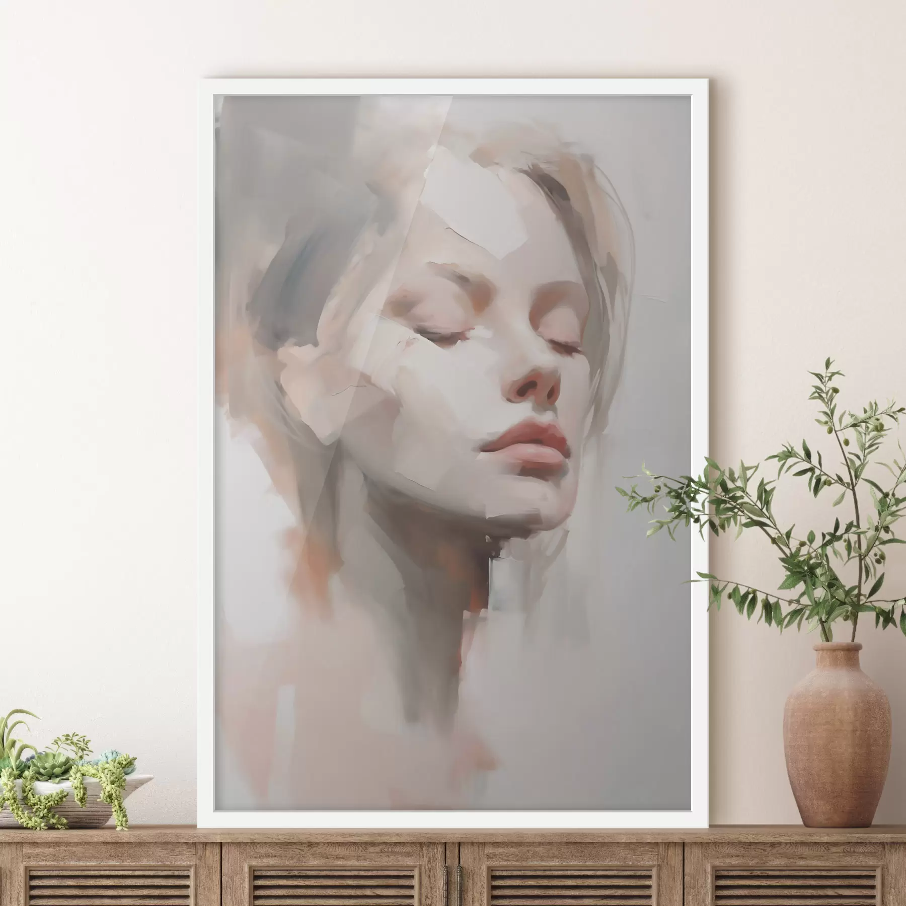 Fototapeta Abstrakcyjny portret f50978