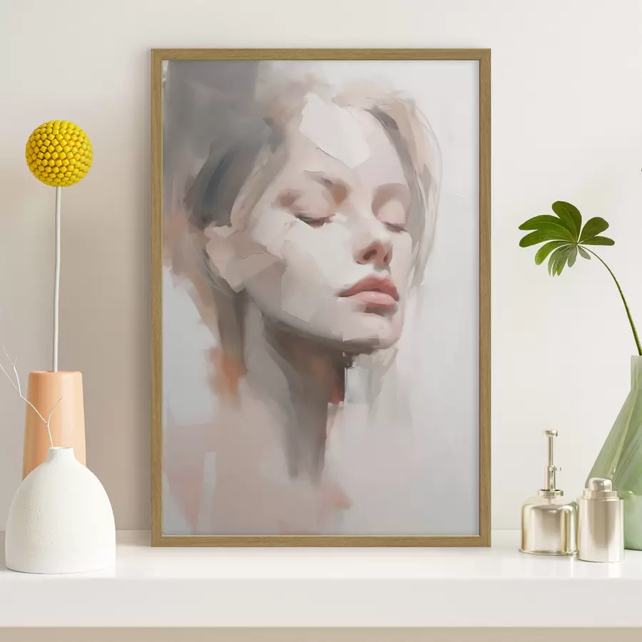 Fototapeta Abstrakcyjny portret f50978