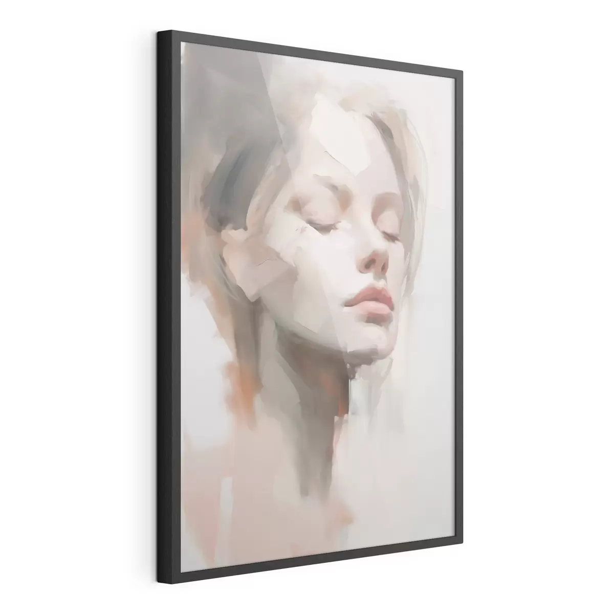 Plakat Abstrakcyjny portret f50978