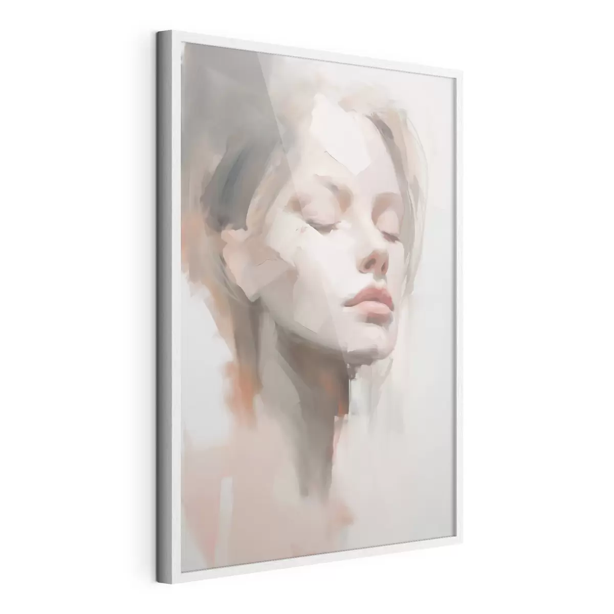 Plakat Abstrakcyjny portret f50978