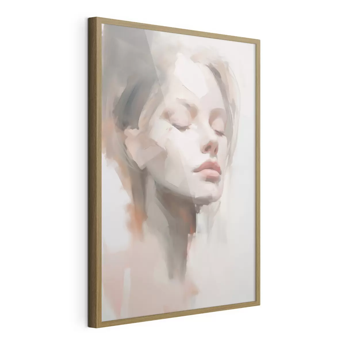 Plakat Abstrakcyjny portret f50978