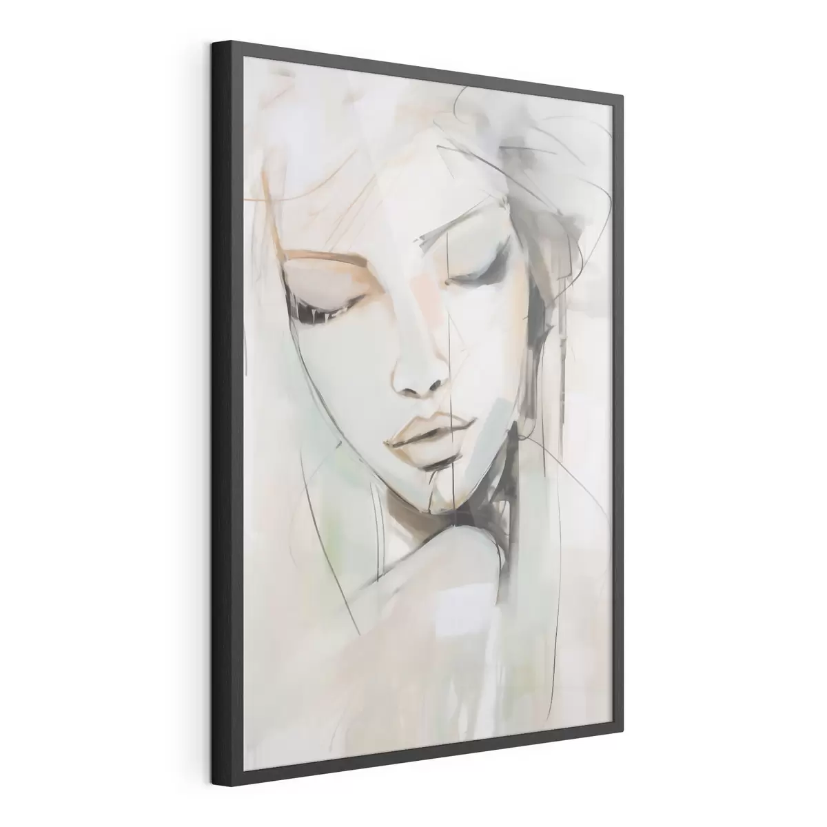Plakat Portret, imitacja obrazu f50979