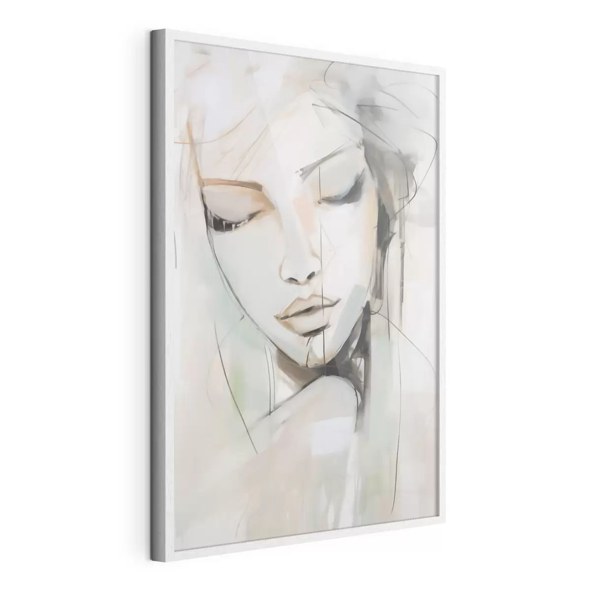 Plakat Portret, imitacja obrazu f50979