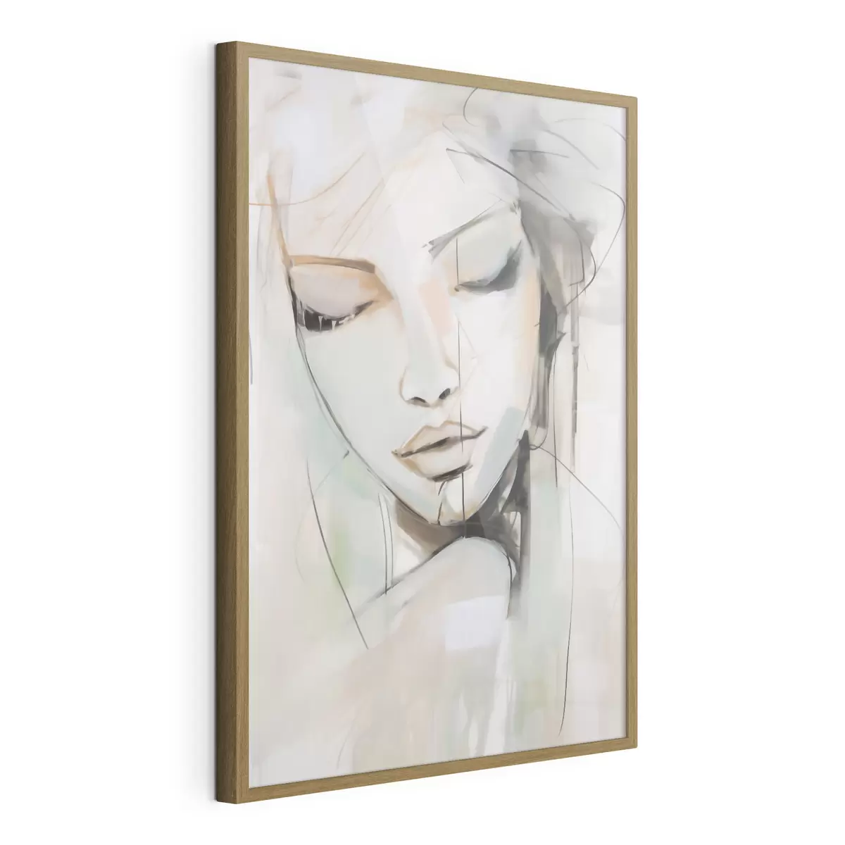 Plakat Portret, imitacja obrazu f50979