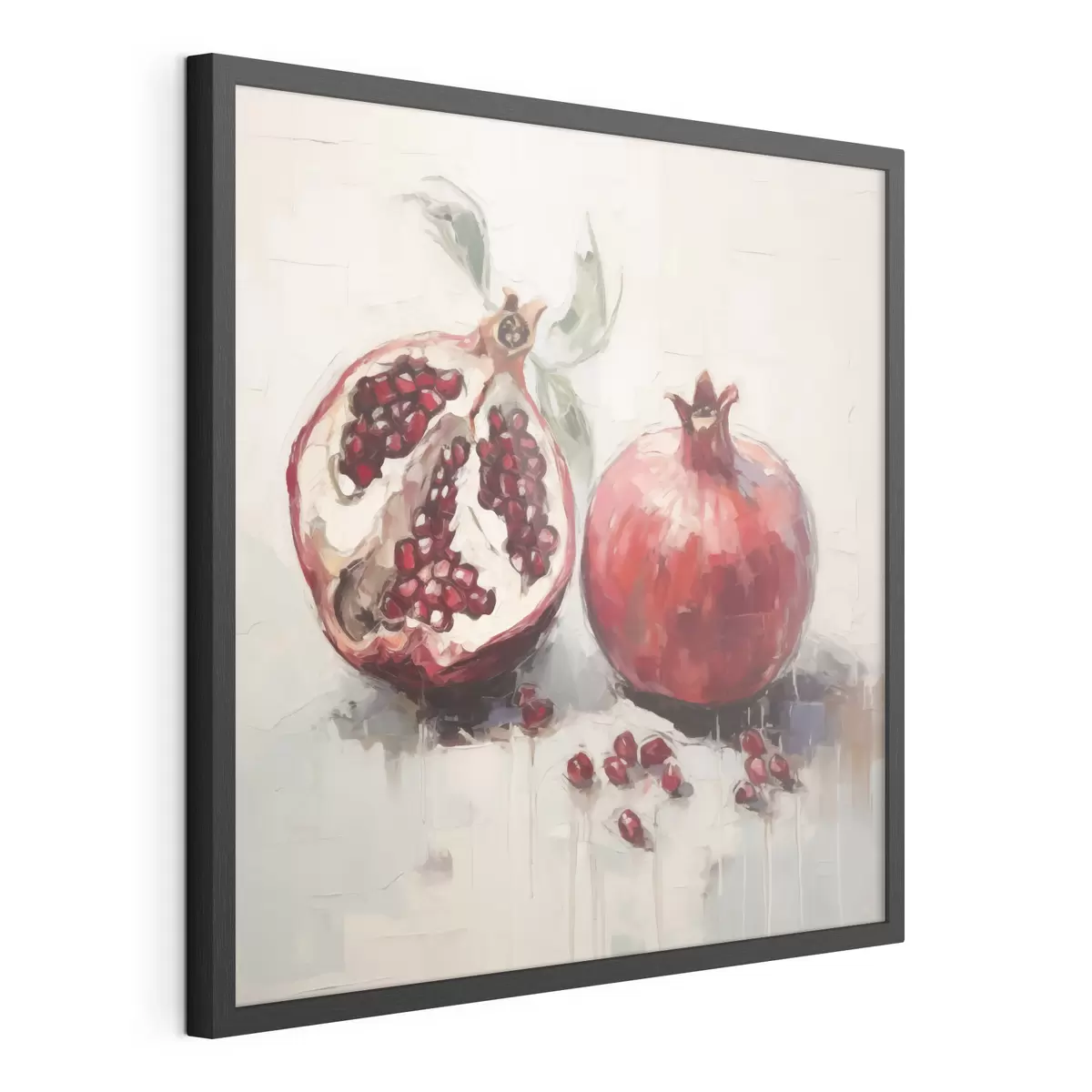 Plakat Dojrzałe granaty, obraz w stylu imitacji f50981