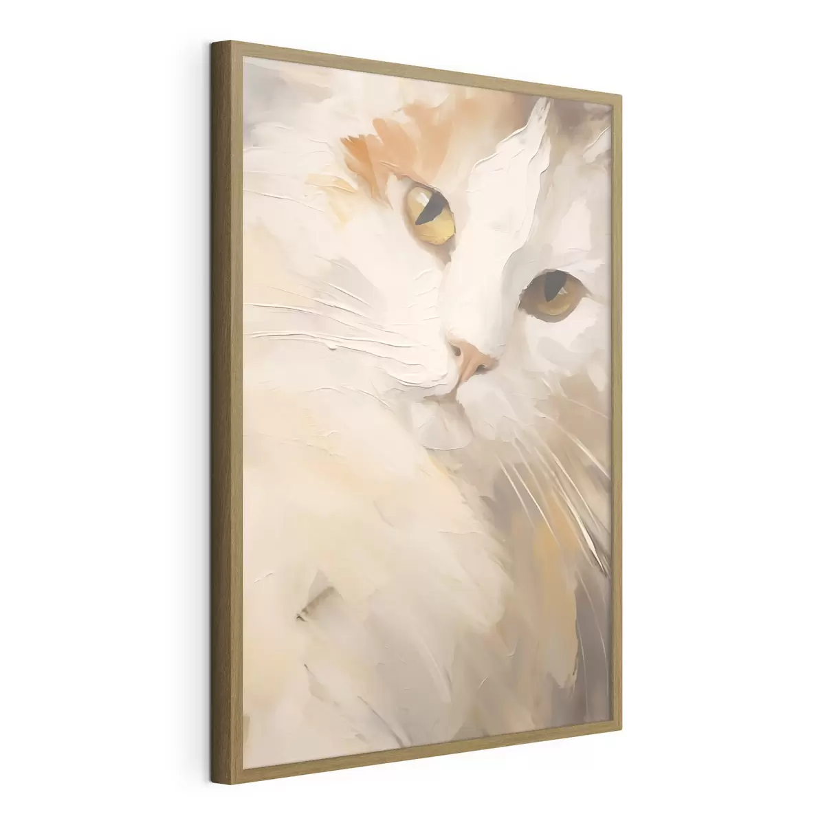 Plakat Kot, obraz w stylu imitacji f50987
