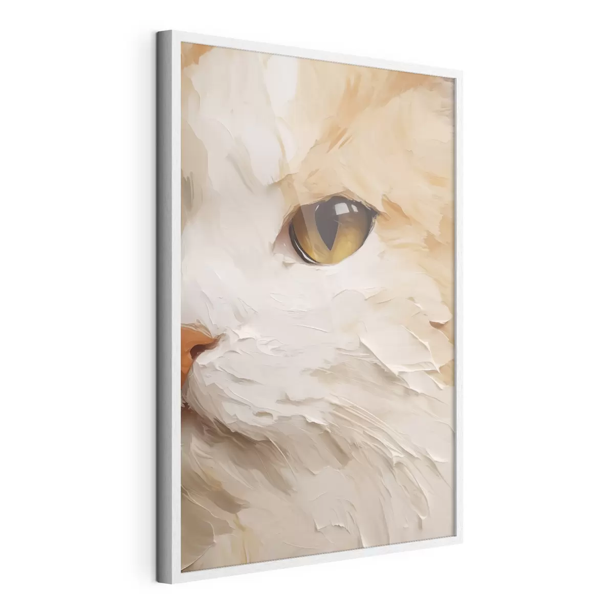 Plakat Kot, obraz w stylu imitacji f50988