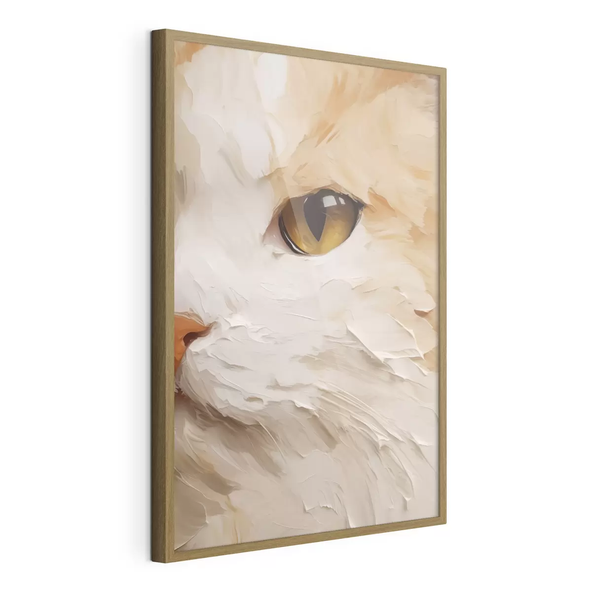 Plakat Kot, obraz w stylu imitacji f50988