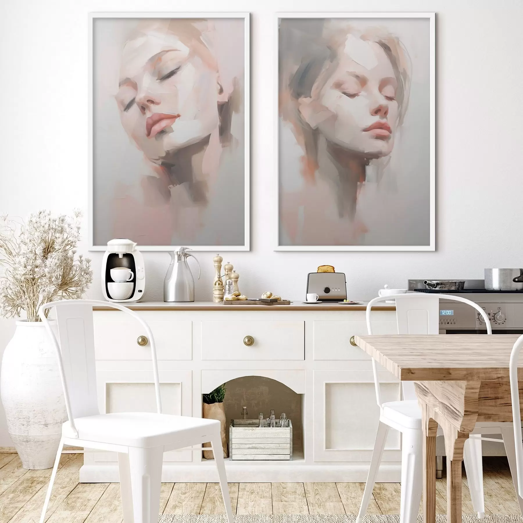 Fototapeta Abstrakcyjny portret młodej kobiety d31058