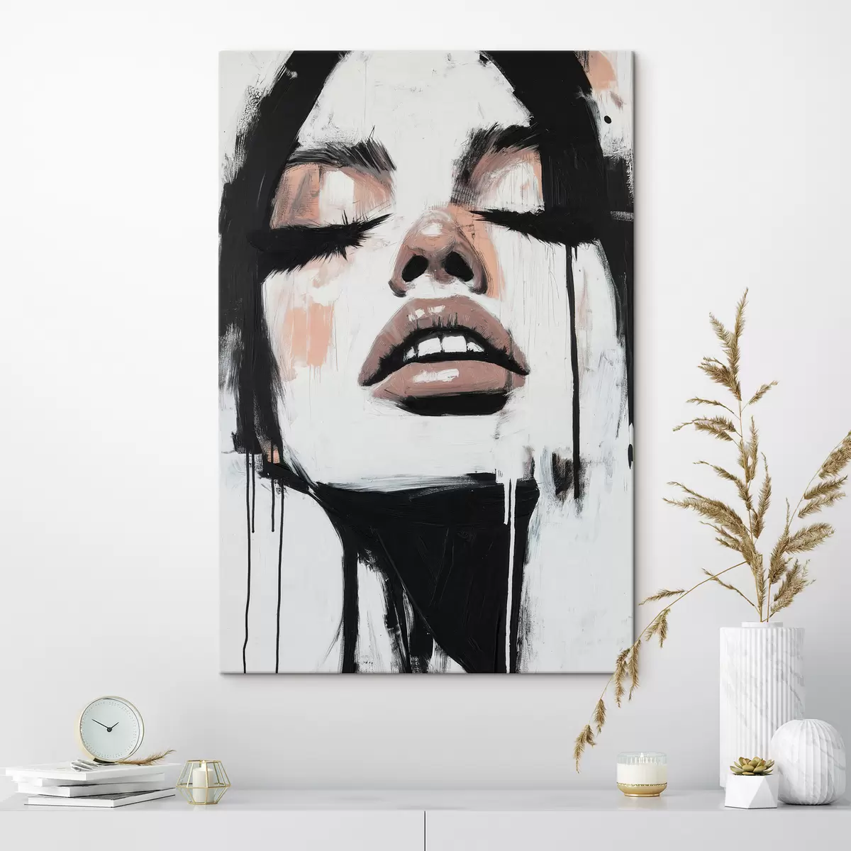 Obraz Abstrakcyjny portret s51000