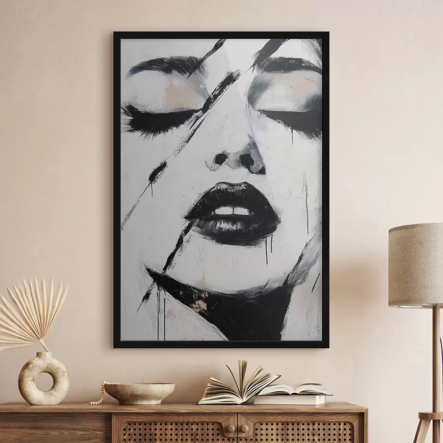 Fototapeta Abstrakcyjny portret f50999