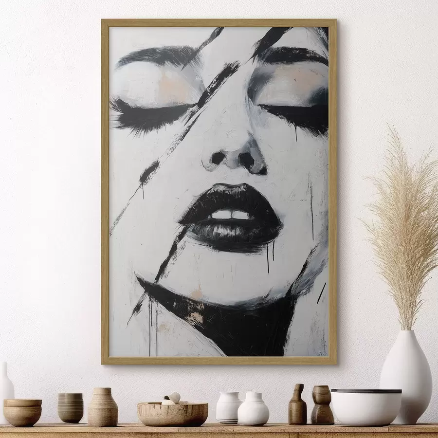 Fototapeta Abstrakcyjny portret f50999