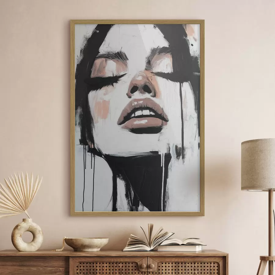 Fototapeta Abstrakcyjny portret f51000