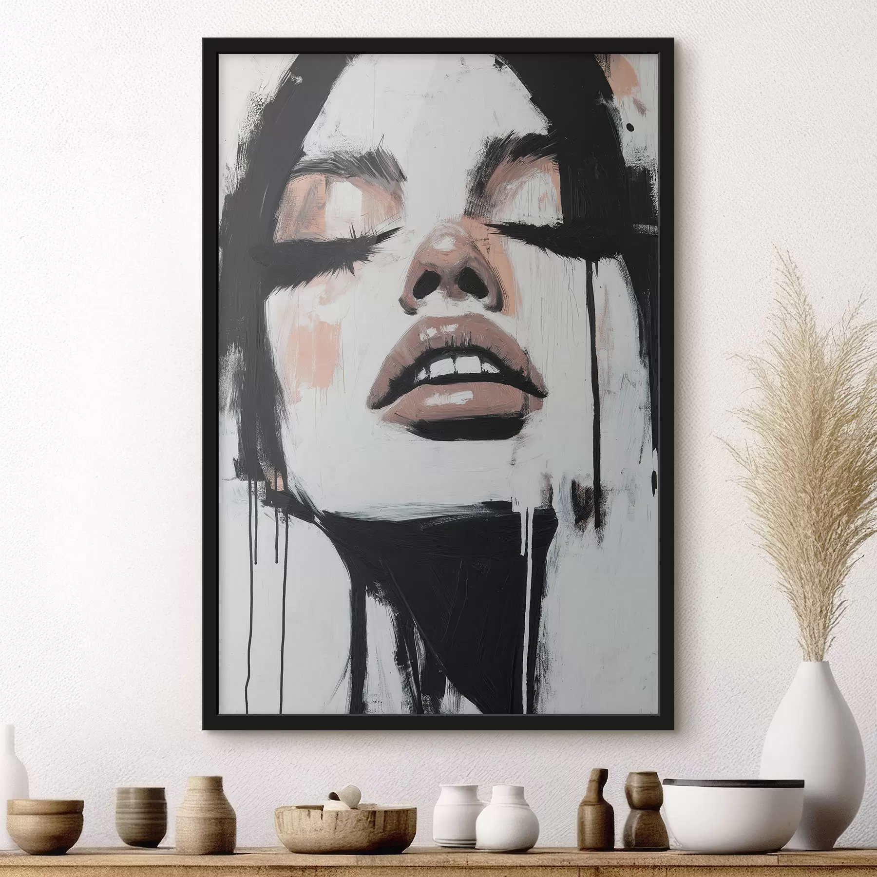 Fototapeta Abstrakcyjny portret f51000
