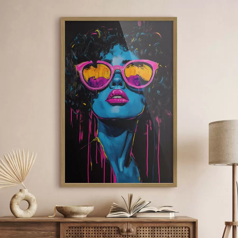 Fototapeta Abstrakcyjny portret f51009