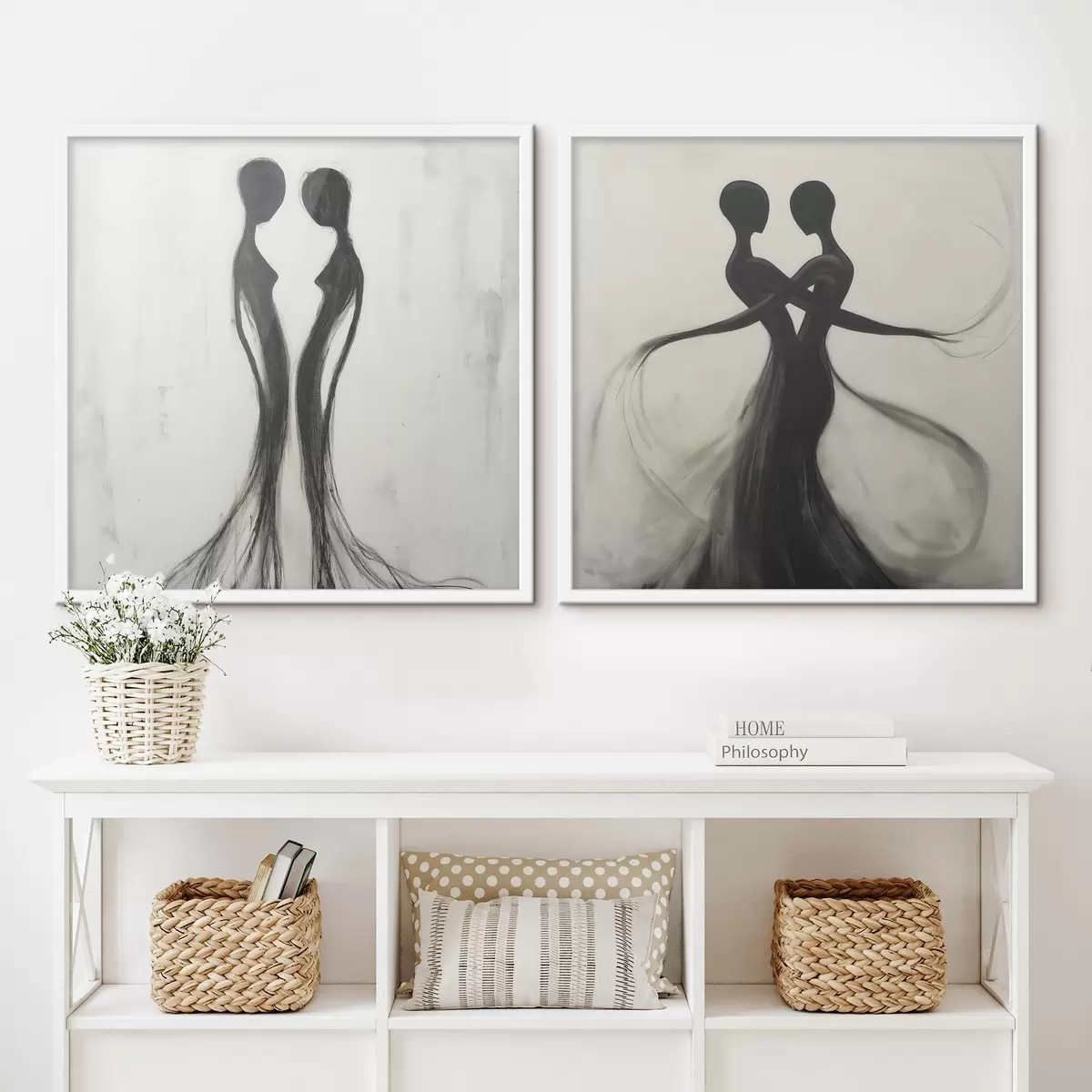 Plakat Abstrakcyjne sylwetki d31070