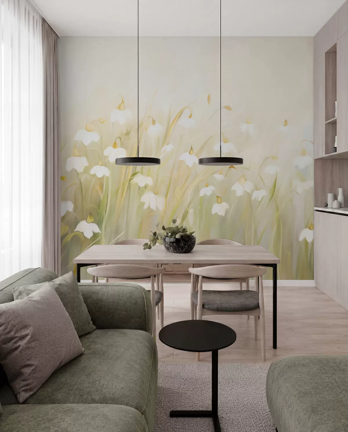 Fototapeta Dzikie kwiaty w05830